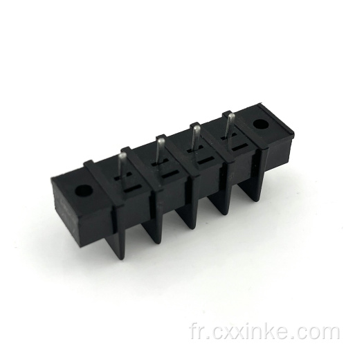 Bloc de borne PCB de type de clôture à vis de 7,62 mm avec oreilles